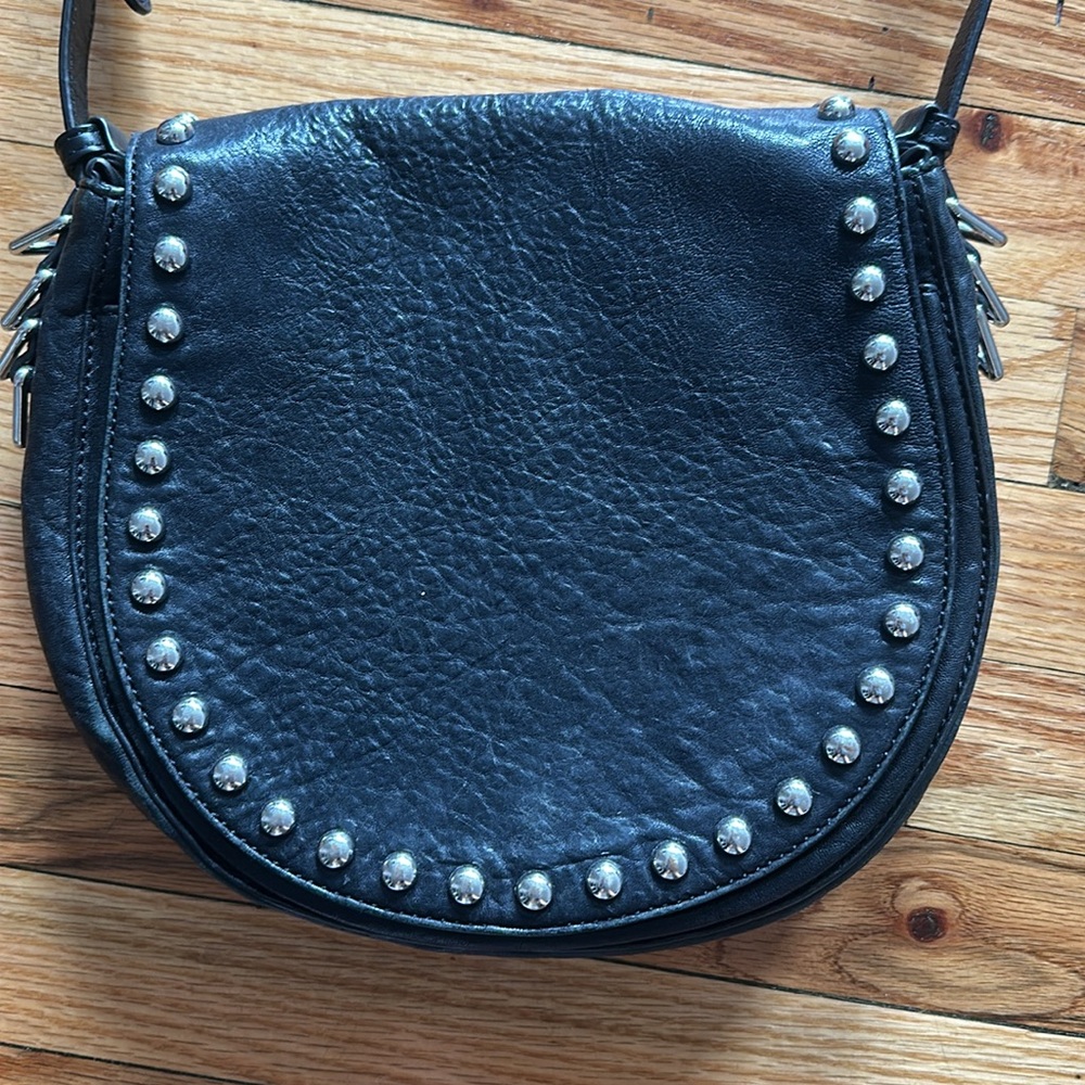 Rebecca Minkoff Unlined Saddle Bag black - Picture 5 of 12